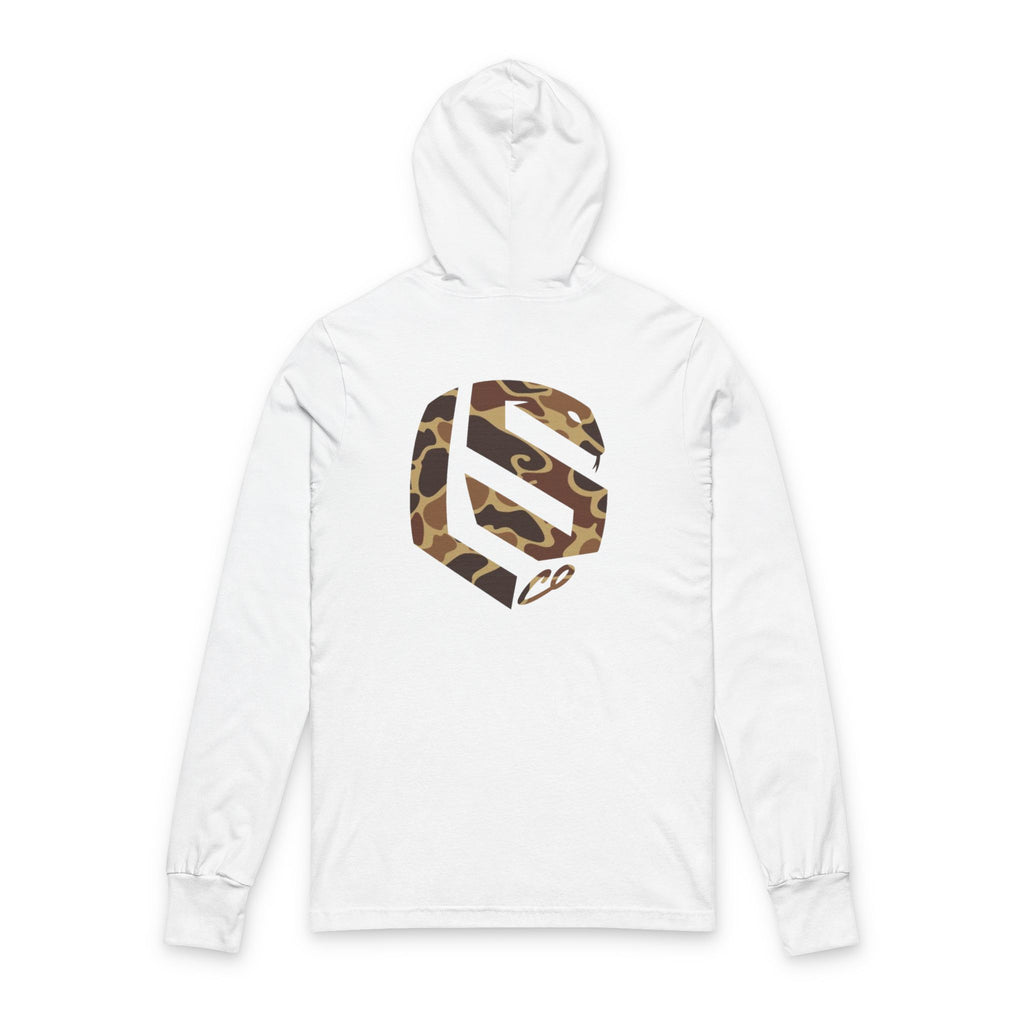 LETHL LOGO HOODED LS | Duck Camo